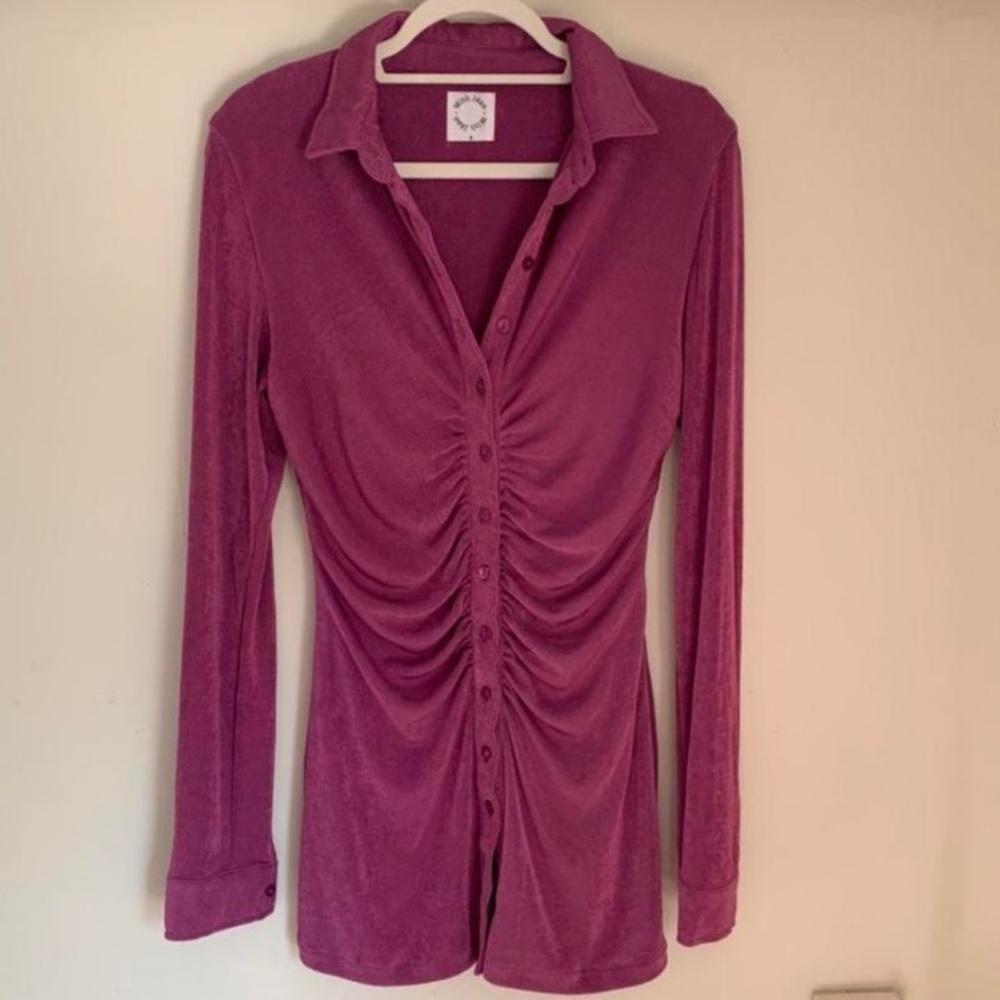 With Jéan Andy Dress Long Sleve, Mini, Size Small💜 - Picture 7 of 9